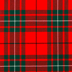 MacAuley Red Modern Tartan
