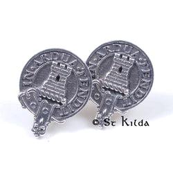 Clan Crest Cufflinks - MacCallum (Malcolm)