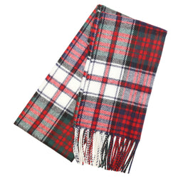Lambswool Tartan Scarf - MacDonald Dress Modern
