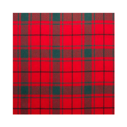 Tartan Pocket Square - MacDonald Lord of the Isles Red Modern