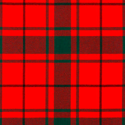 MacDonald of the Isles Red Modern Tartan