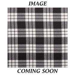 Boy's Tartan Bow Tie - MacFarlane Black and White