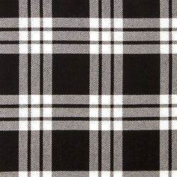 MacFarlane Black and White Tartan