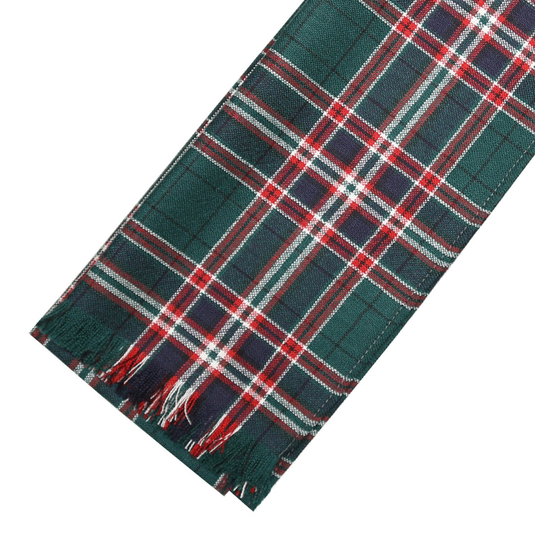 Fine Weight Tartan Scarf - MacFarlane Hunting Modern
