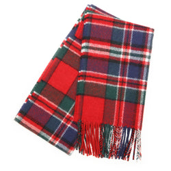 Lambswool Tartan Scarf - MacFarlane Modern