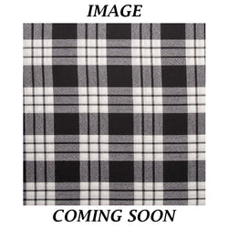 Men's Tartan Bow Tie - MacFarlane Black and White