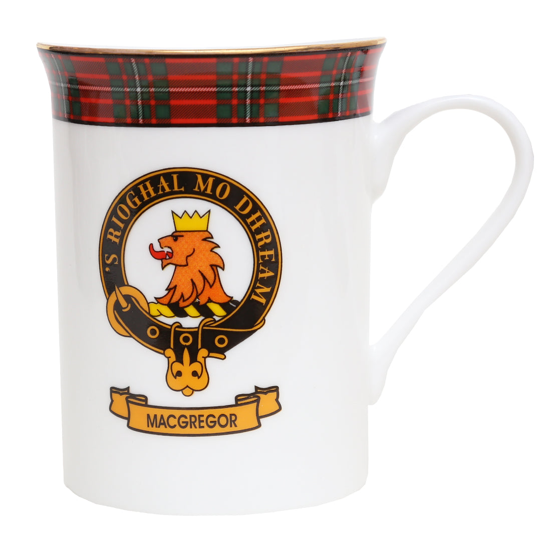 Clan Crest China Mug - MacGregor
