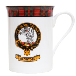 Clan Crest China Mug - MacIntosh
