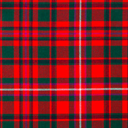 MacKinnon Red Modern Tartan