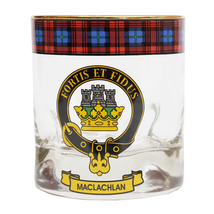 Clan Crest Whisky Glass - MacLachlan
