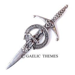 Clan Crest Kilt Pin - MacLellan
