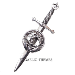 Clan Crest Kilt Pin - MacLoughlin
