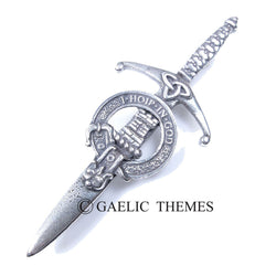 Clan Crest Kilt Pin - MacNaughton