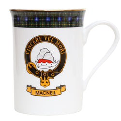Clan Crest China Mug - MacNeil