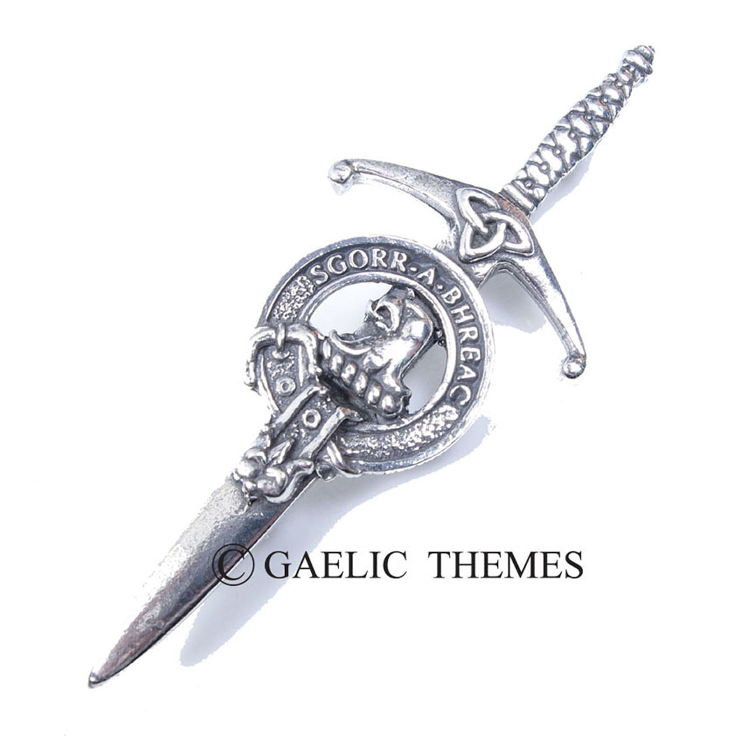 Clan Crest Kilt Pin - MacNicol