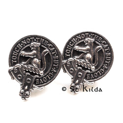Clan Crest Cufflinks - MacPherson