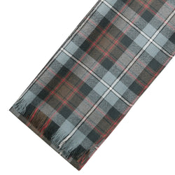 Fine Weight Tartan Scarf - MacRae Hunting Weathered