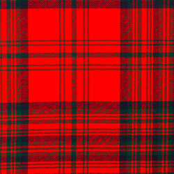 Matheson Red Modern Tartan
