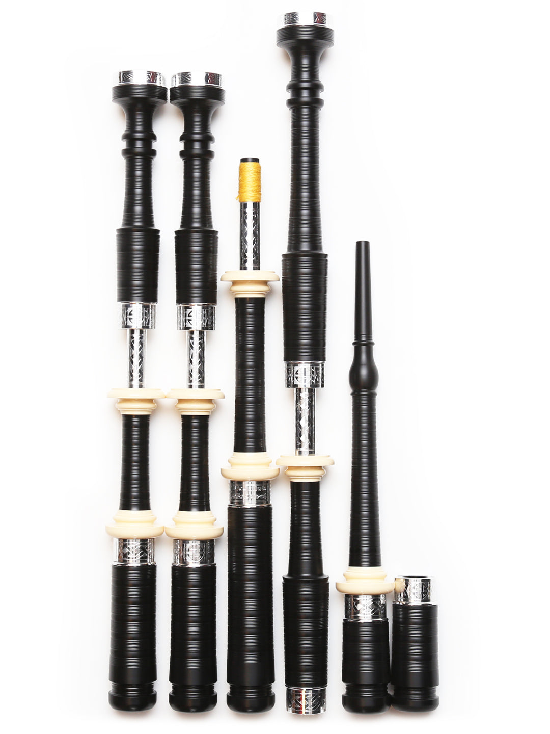 McCallum Bagpipes - Poly (P4 Engraved) Sticks