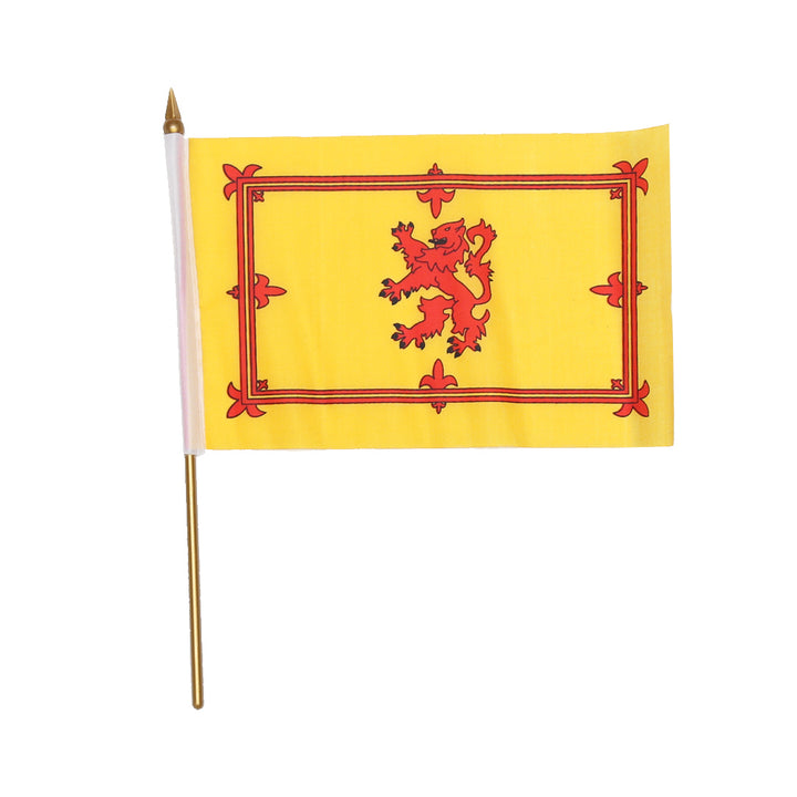 Medium Rampant Lion Waving Flag