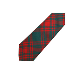 Boy's Tartan Tie - Menzies Green Modern