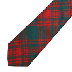 Men's Tartan Tie - Menzies Green Modern