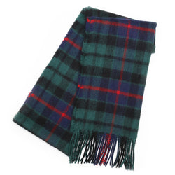 Lambswool Tartan Scarf - Morrison Green Modern