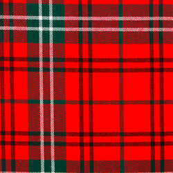 Morrison Red Modern Tartan