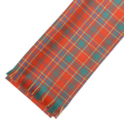 Fine Weight Tartan Scarf - Munro Ancient