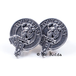 Clan Crest Cufflinks - Murray