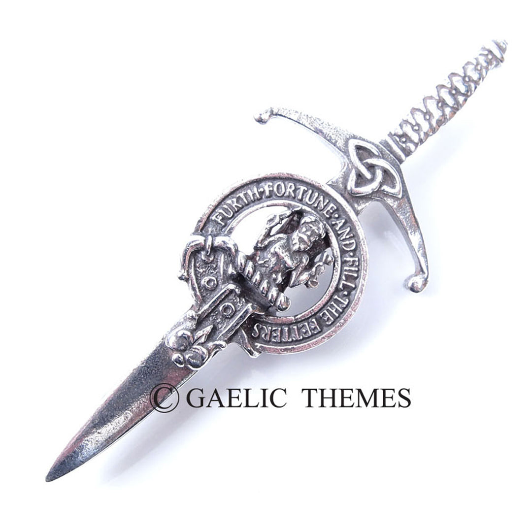 Clan Crest Kilt Pin - Murray of Atholl