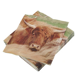 Napkins - Highland Cow