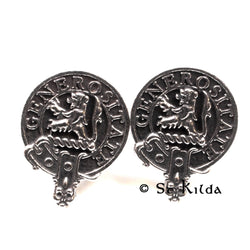 Clan Crest Cufflinks - Nicholson