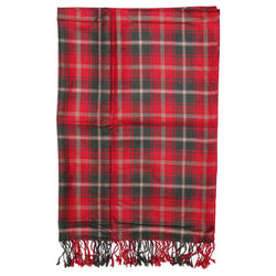 Poly Viscose Dark Maple Scarf Shawl