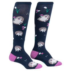 Practice Knee High Socks (Hedgehog Roll)
