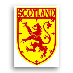 Rampant Lion Sticker