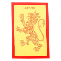 Rampant Lion Tea Towel