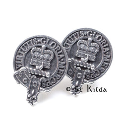Clan Crest Cufflinks - Robertson