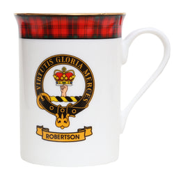 Clan Crest China Mug - Robertson