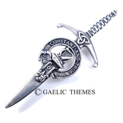 Clan Crest Kilt Pin - Rose