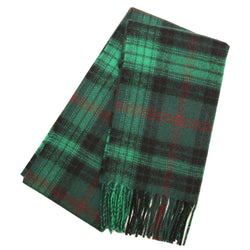 Lambswool Tartan Scarf - Ross Hunting Modern