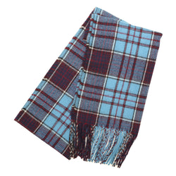 Lambswool Tartan Scarf - Royal Canadian Air Force