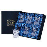 Royal Scot Thistle Shape Tumbler (6) Boxed