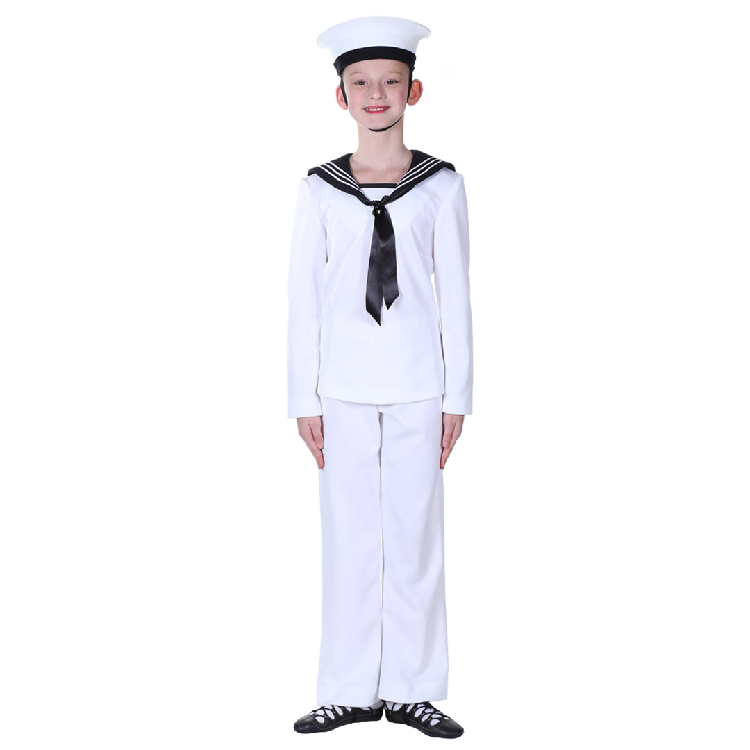Sailor Suit Custom (Chest over 31") White