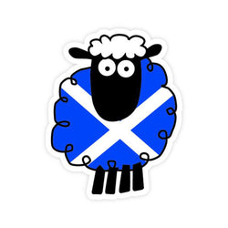 Saltire Sheep Sticker