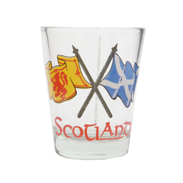 Scotland Flags Shot Glass