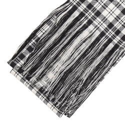 Tartan Sash - Scott Black and White