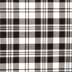 Scott Black and White Tartan