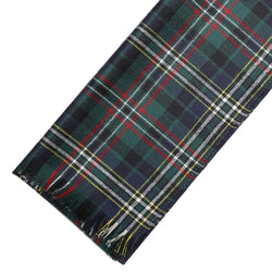 Fine Weight Tartan Scarf - Scott Green Modern