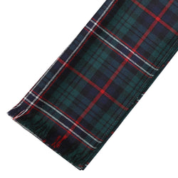 Fine Weight Tartan Scarf - Scottish National Modern